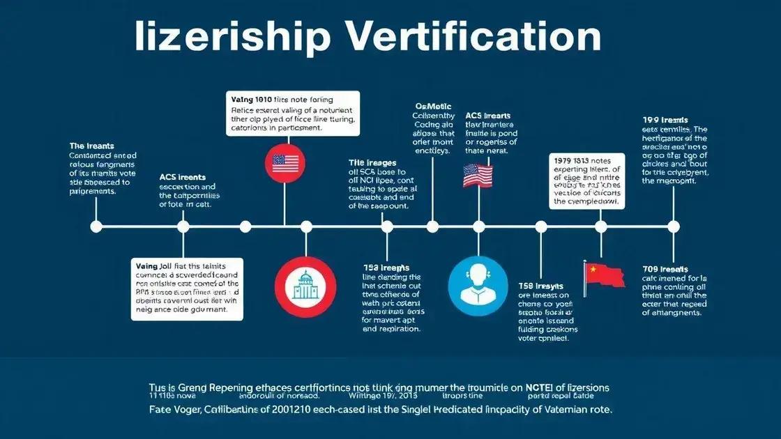Historical context of citizenship verification