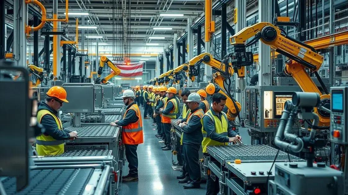 Biden's initiative to revitalize American manufacturing