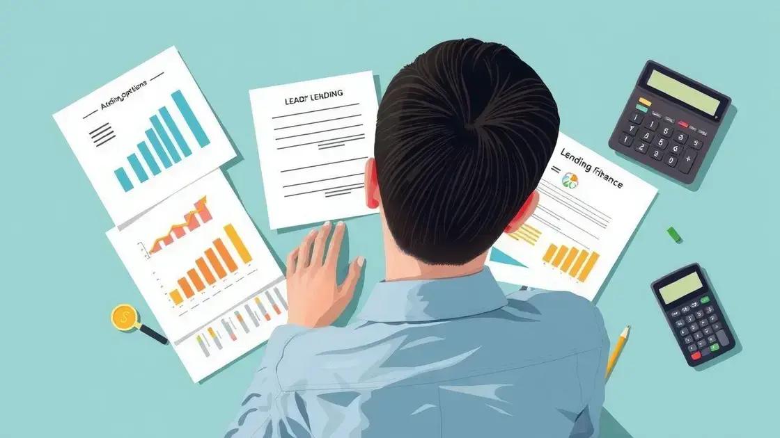 How to assess alternative lending options