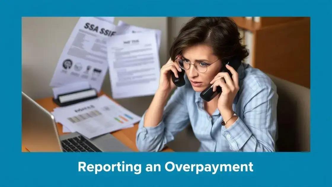 How to report an SSA overpayment
