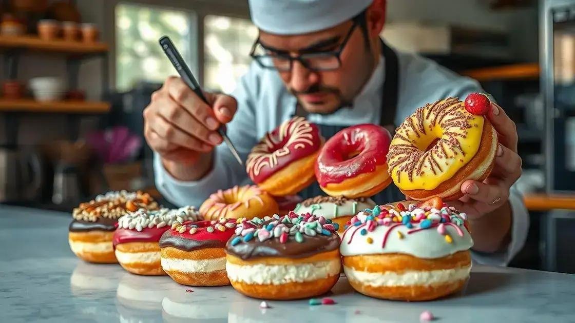 Pastry chef blends cultures through innovative donut creations