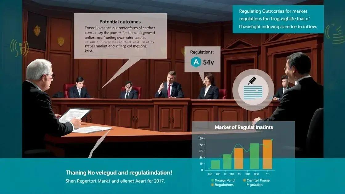 Potential outcomes of the case
